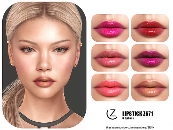 Коллекция Lipstick Z671